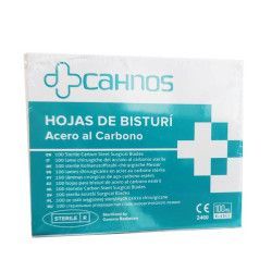 HOJA BISTURÍ ESTÉRIL 100 UDS