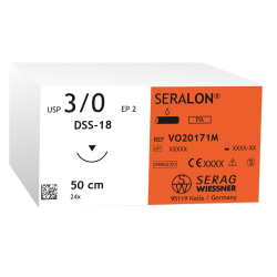 SUTURA NYLON SERALON 24 UDS
