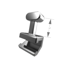 CRIMPABLE HOOK T 1.7MM